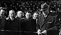 Şükrü Saracoğlu during the opening ceremony of the Fenerbahçe Stadium in 1934