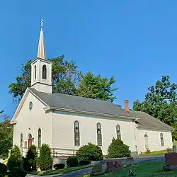 Sattazahn Lutheran Church on Green Point School Road in September 2020
