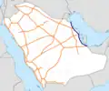 Map of Highway 95
