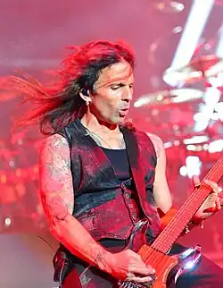 Pitrelli with Savatage at Wacken Open Air 2015