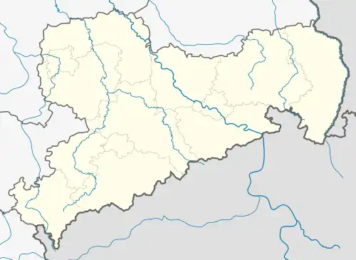 Machern is located in Saxony
