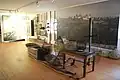 The museum in the castle.