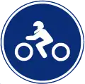 R-405 Motorcycles without sidecar mandatory