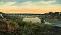 The second bridge, c.&nbsp;1909–1961