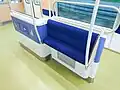 Center partition, Seibu 40000 series.
