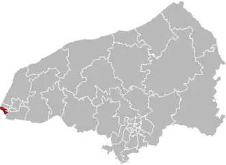 Situation of the canton of Le Havre-6 in the department of Seine-Maritime