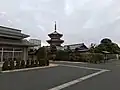 The grounds of the Sekai Shindokyo headquarters in Toyokawa