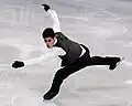 Semen Daniliants prepares a Lutz take-off