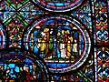 Thomas Becket baptises a child
