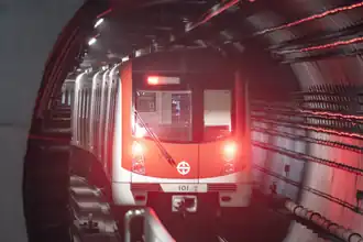 A Line 1 train