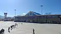 Airport terminal (a view from tarmac)