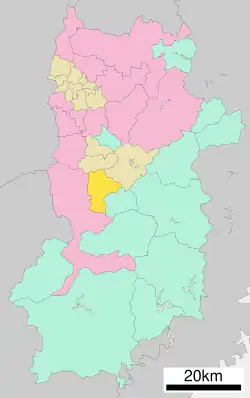 Location of Shimoichi