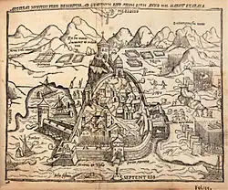 The Palace of the Riyas in 1541
