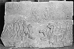 The Battle of Men (sculpture), by Sigrid af Forselles