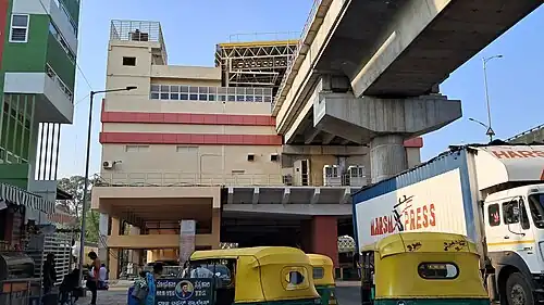 This metro station on U/C as of December 2023