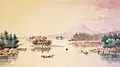 Sitka Bay, Alaska by Theodore J. Richardson, 1889