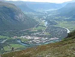 View of the village