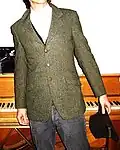 Image 129Slim-fit tweed popular in the late 2000s (from 2000s in fashion)