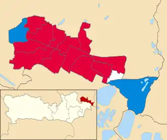 2022 results map