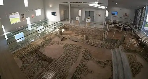 Mosaic floor