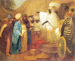 Persian Envoys before the King of Ethiopia, Pranciškus Smuglevičius