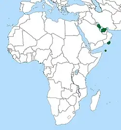 Map of range