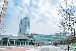 Data Center, Library, Guest House, Student's Hall[c]