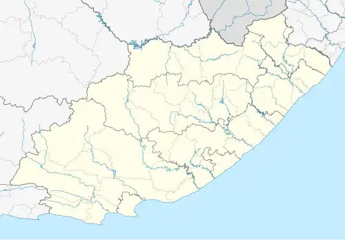 Mbizana is located in Eastern Cape