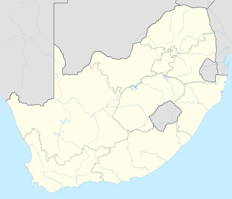 Mbizana is located in South Africa