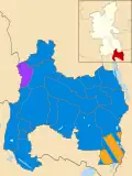 2007 results map