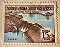 Postage stamp commemorating the construction of the dam, 1961