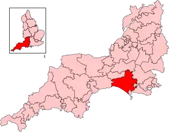 Map of constituency
