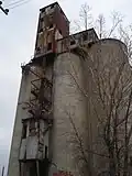 South side of Canada Malting building.