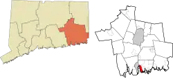 City of Groton's location within the Southeastern Connecticut Planning Region and the state of Connecticut