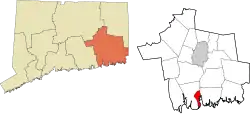 New London's location within the Southeastern Connecticut Planning Region and the state of Connecticut