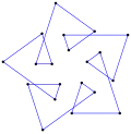 Spirolateral (1…4)72°, g5