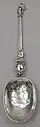 1624 spoon and fork combination, Dutch