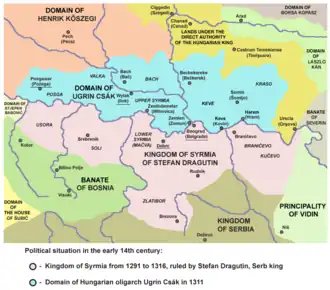 Kingdom of Syrmia of Stefan Dragutin (1291-1316)