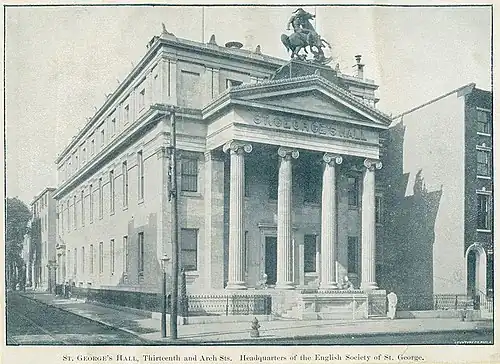 St. George's Hall in Philadelphia