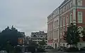 Place du Maquis des Glières et Mairie (western façade)