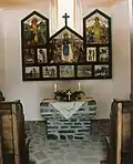 Altar of St. Catherine painted by Zoltán Joó