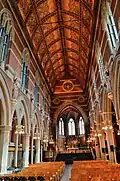 The nave with sculptures by Thomas Earp