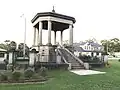 St Marys War Memorial, along Great Western highway. The memorial was built in honour of the deceased war veterans who perished during the First (1914 - 1918) and Second World (1939 -1945) Wars, the Korean war (1950 - 1953), the Vietnam War (1955 - 1975), and the Malayan Emergency (1948 - 1960)[35]