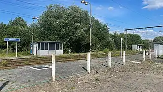 The station.