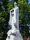 Statue on Bedford War Memorial