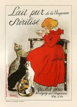 Lait pur stérilisé de la Vingeanne (1897)