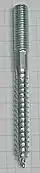 Wood hanger screw