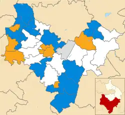 2010 results map