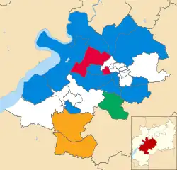2008 results map