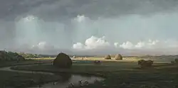 Sudden Showers, Newbury Marshes, c. 1865–1875, Yale University Art Gallery